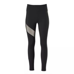 Tracksmith women’s NDO Tights wind blocking running reflective details size XS